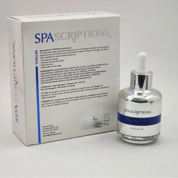 SPASCRIPTIONS ~ RETINOL Anti-Aging Skin Repair Moisturizing FACIAL SERUM 50ml. - Picture 6 of 6